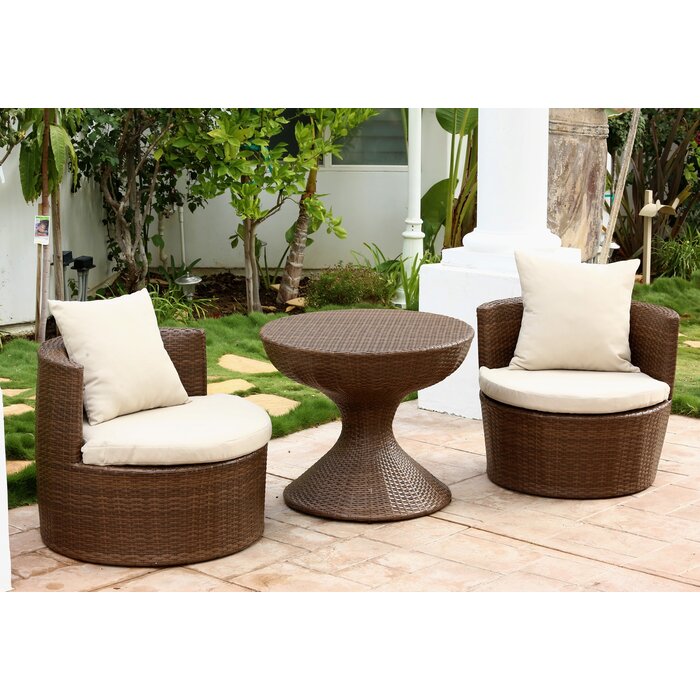 Falmouth 3 piece rattan on sale seating group with cushions